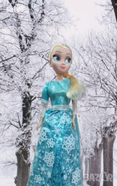 Frozen – Интерактивна кукла с микрофон и дистанционно, снимка 1