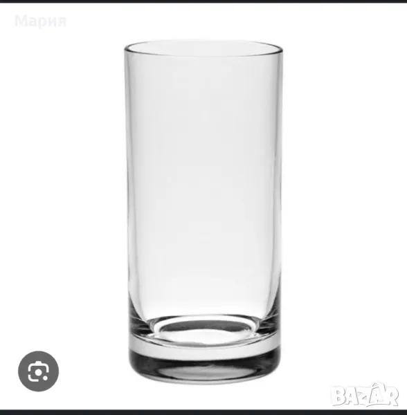 Нови СТЪКЛЕНИ ЧАШИ ЗА ВОДА И БЕЗАЛКОХОЛНО 6+3  БРОЯ, снимка 1