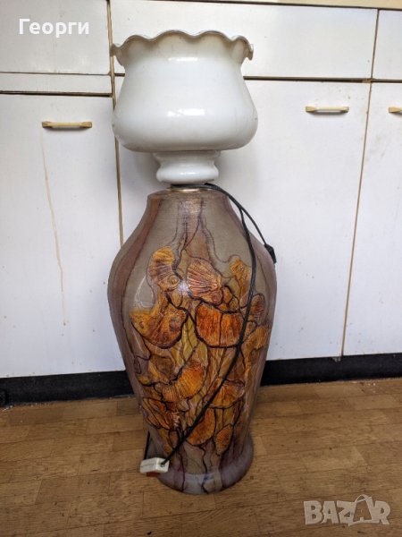 Настолна лампа старинна винтидж антикварна осветление ретро, снимка 1