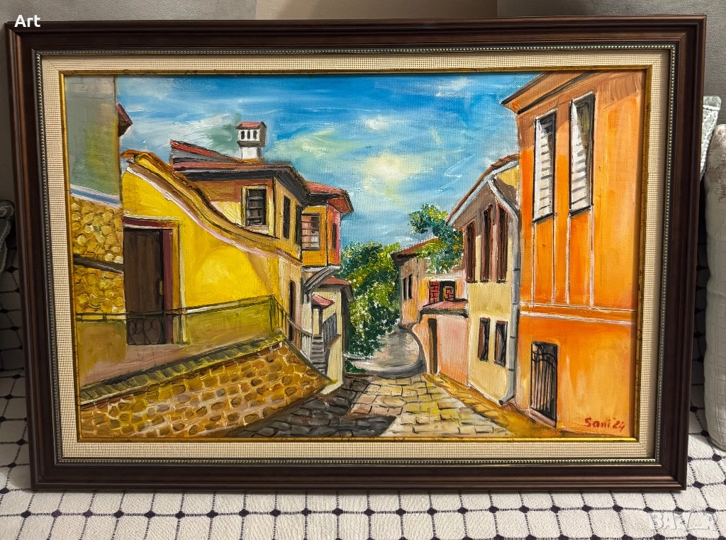 Картина на стария град, снимка 1