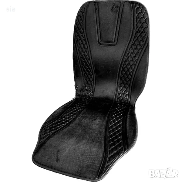 Подложка за кола с подгрев, за седалка с нагряваща функция, 12V, 95см х 46см, снимка 1