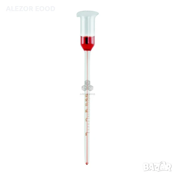 Виномер–капилярен за определяне алкохолно съдържание на вино,RENO04420, снимка 1