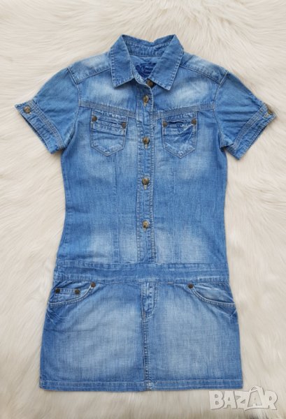 Дънкова рокля размер S, снимка 1