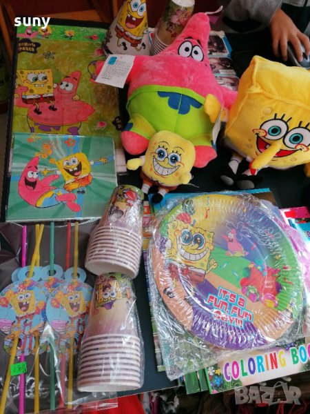 Парти артикули Спонджбоб, снимка 1