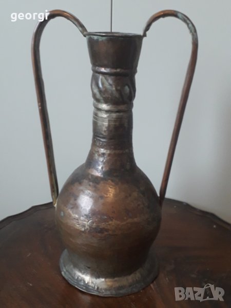 Ретро медна кана ваза амфора  13/3, снимка 1
