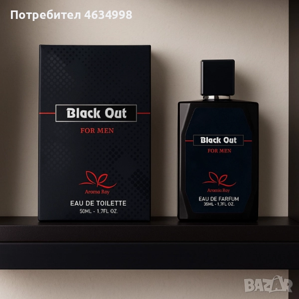 Парфюм Black Out – силата на мъжественото присъствие, снимка 1