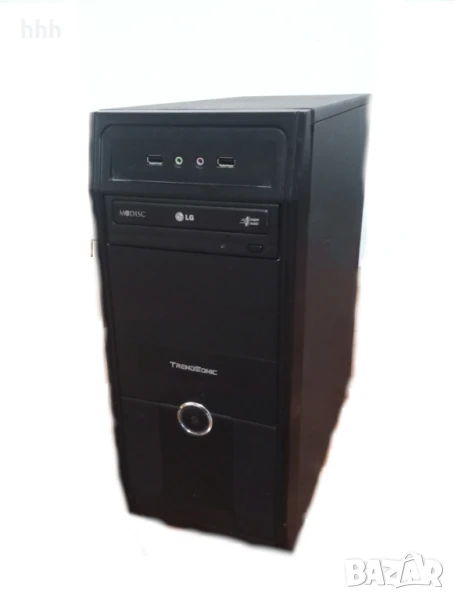 Мощно гейминг PC Intel i3-9100f/4х3.6GHz/6MB L3/16gb ddr4 3200MHz/128ssd/1000GB/GTX1060_3GB/DVD-RW, снимка 1