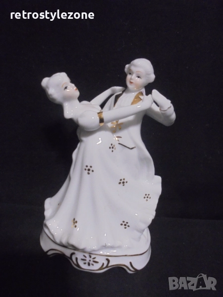№ 8277 Колекционерска порцеланова фигура – танцуваща двойка , снимка 1