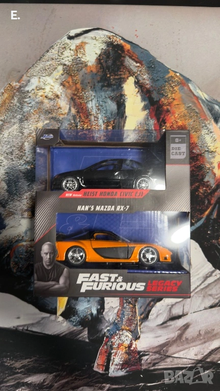 Fast & Furious Legacy Series – Колекционерски комплект (2 модела), снимка 1