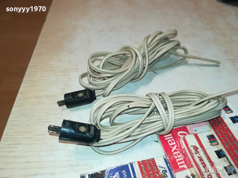 REMA-2Х2.40М-КАБЕЛИ ЗА ТОНКОЛОНИ С РЕТРО БУКСИ-ВНОС SWISS 2103251930, снимка 1