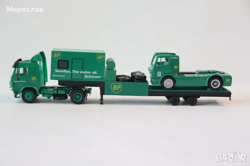 HERPA / WIKING 1:87 H0 MERCEDES BENZ КАМИОН TIR МОДЕЛ, снимка 1
