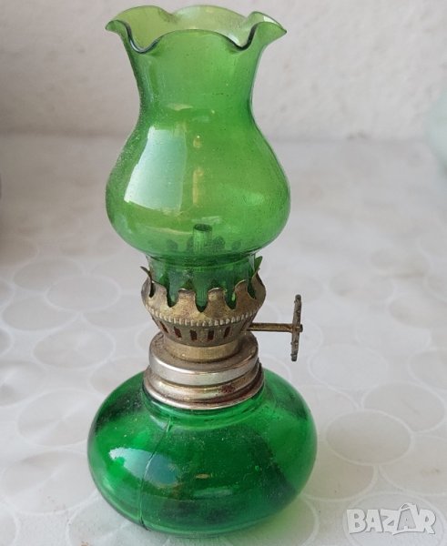 Красива стара малка газена лампа, снимка 1