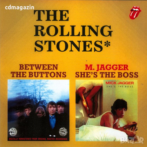 Компакт дискове CD The Rolling Stones, Mick Jagger – Between The Buttons / She's The Boss, снимка 1