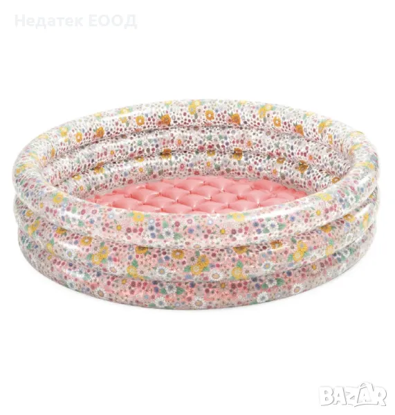 Детски надуваем кръгъл басейн Intex, Цветя, Ø86x25см., снимка 1