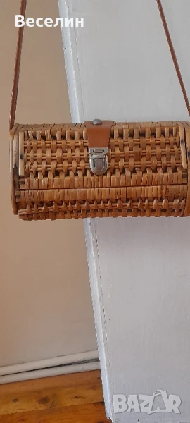 Плетена чанта естествен ратан ШОК ЦЕНА , снимка 1