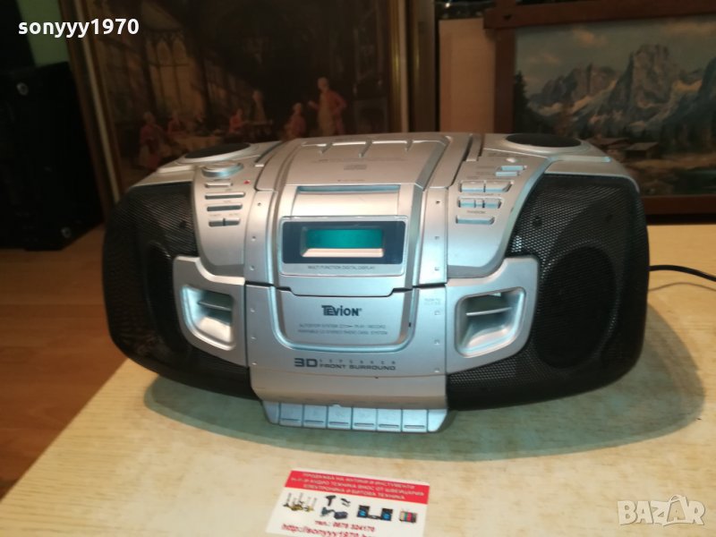 TEVION-CD DECK TUNER AMPLIFIER 1010212043, снимка 1