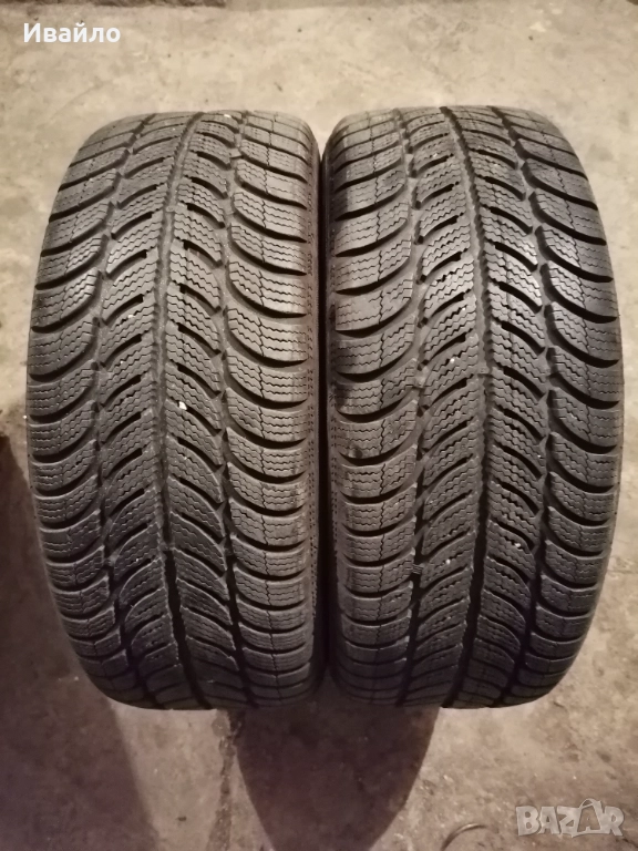 Продавам 2 броя зимни гуми 205.55.16 на 1 сезон дот 2019 Debica , снимка 1