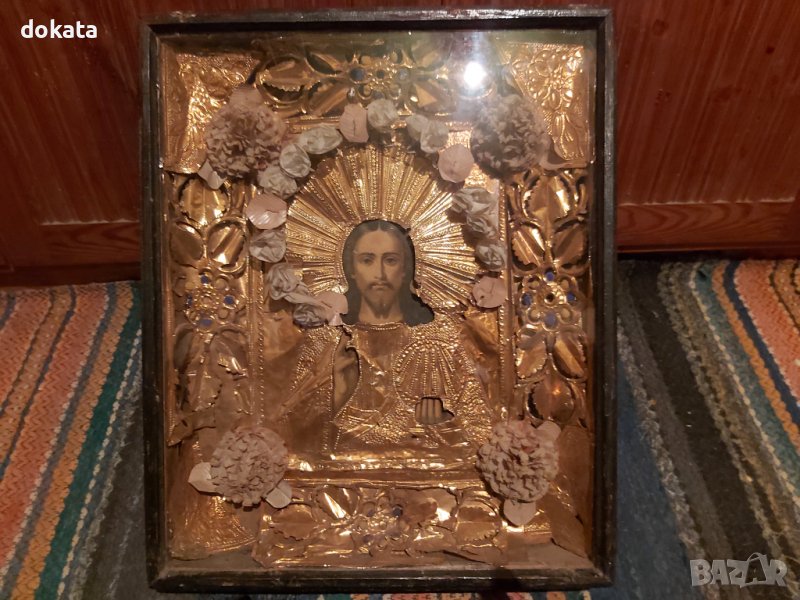 Стара домашна икона, снимка 1