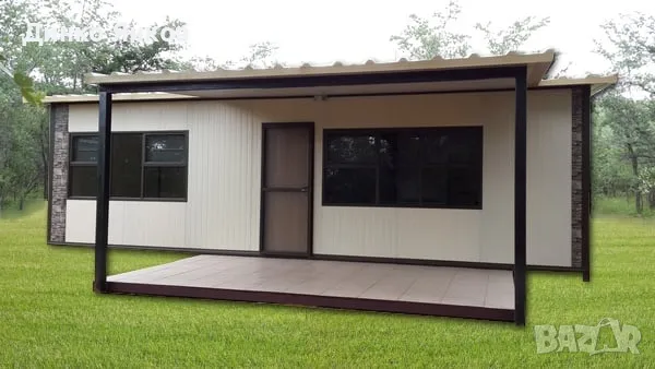 Изграждане на бунгала, къщи, гаражи, халета и др. с метална конструкция , снимка 1