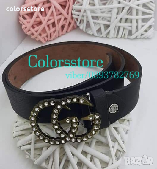 Черен колан Г"чи код VL12A43, снимка 1