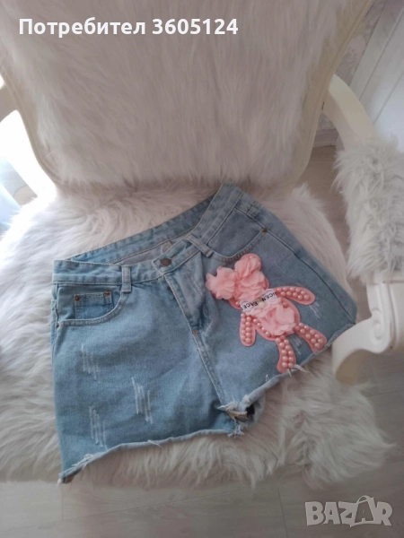 Дънкови  къси панталони, снимка 1
