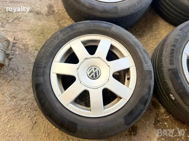 5х112 15 Джанти VW Golf Passat Caddy Touran 5x112 Фолксваген Голф Кади Тоуран, снимка 4 - Аксесоари и консумативи - 51610096