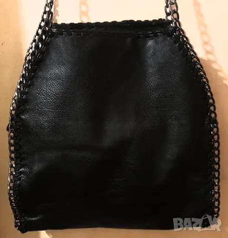 "Mango"-черна чанта, снимка 3 - Чанти - 48270165