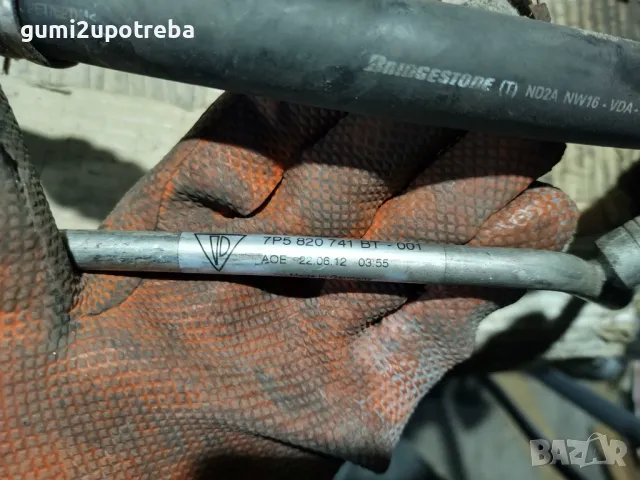 Тръби Маркучи Климатик Porsche Cayenne 3.0D 92A/EG22/2012, снимка 9 - Части - 48214629