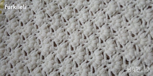 Ръчно плетено детско одеало 1.10/1.10 м., снимка 9 - Спално бельо и завивки - 34177207