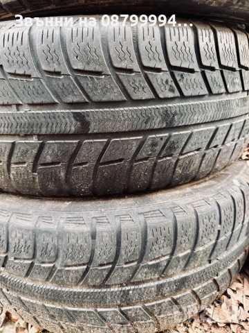 Алуминиеви джанти със зимни гуми Michelin Alpin Размер 205/55/16, снимка 4 - Гуми и джанти - 53726820