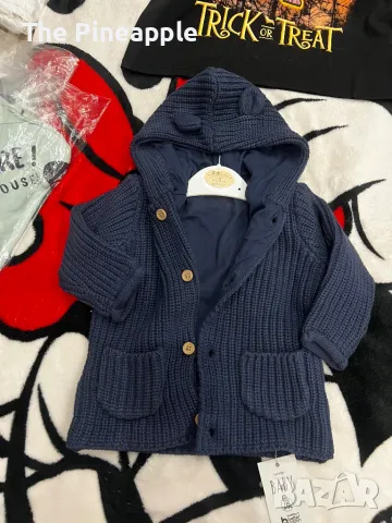 George бебшка жилетка налична само в размер 9-12м, снимка 3 - Жилетки и елечета за бебе - 48205607