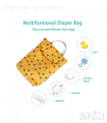 ФУНКЦИОНАЛЕН НЕСЕСЕР, ЧАНТИЧКА ЗА ПАМПЕРСИ - код 2721, снимка 5 - Други - 34162602