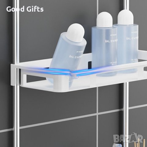 Универсална ЕТАЖЕРКА ЗА НАД ТОАЛЕТНА С ДВА РАФТА, снимка 3 - Други стоки за дома - 40677220