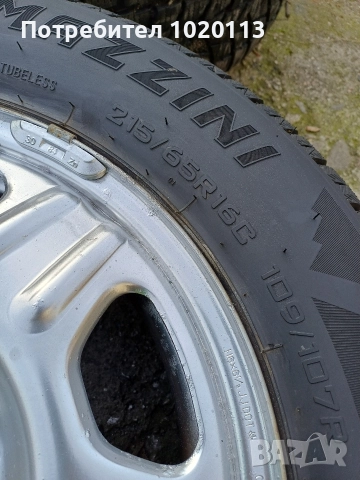 215 65 16 Хонда джанти с гуми, снимка 5 - Гуми и джанти - 52841489