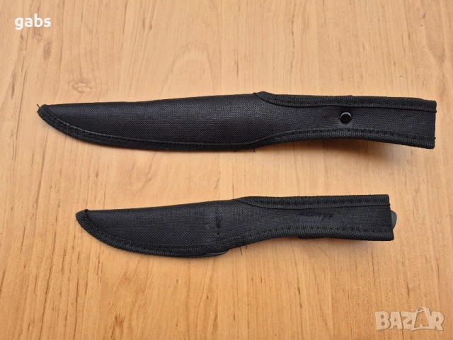 Руски нож Охотник,фултанг с текстилна кания,два модела, снимка 5 - Ножове - 51886436