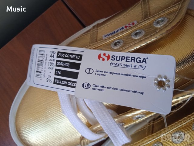 ✅ Superga НОВИ оригинални мъжки кецове 44 номер, снимка 2 - Кецове - 40107873