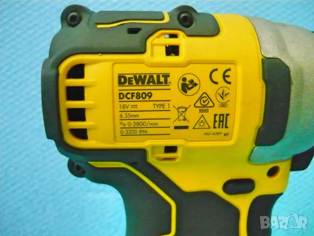 DeWALT DCD 100Y и DeWALT DCF 809, снимка 7 - Винтоверти - 56218790