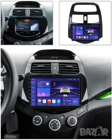 Мултимедия за Chevrolet Spark, Matiz, Beat, Creative, Навигация, с Android, 2010-2014, Андроид, 2DIN, снимка 2 - Аксесоари и консумативи - 51273488
