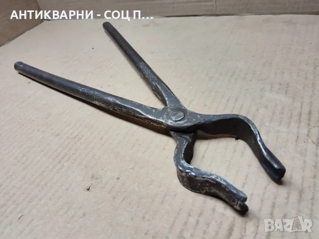 Стари Ковани Ковашки Клещи. , снимка 2 - Антикварни и старинни предмети - 47333770