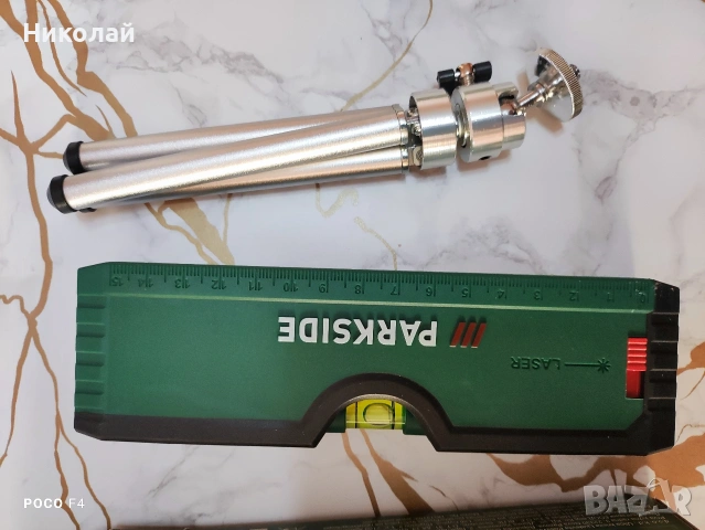 Лазерен нивелир Parkside PLW A6, снимка 3 - Други инструменти - 53493856
