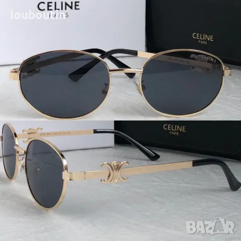 Celine 2024 дамски слънчеви очила елипса кръгли овални  два цвята , снимка 4 - Слънчеви и диоптрични очила - 47931570