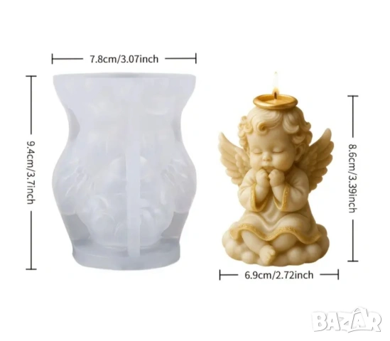 Молд ангел (10), снимка 6 - Форми - 53521991