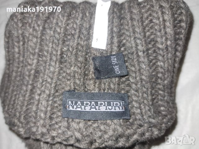 Napapijri зимна шапка с вълна, снимка 4 - Шапки - 44269232