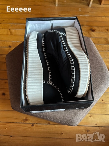 Дамски апрески черни TendenZ, снимка 3 - Маратонки - 52919117