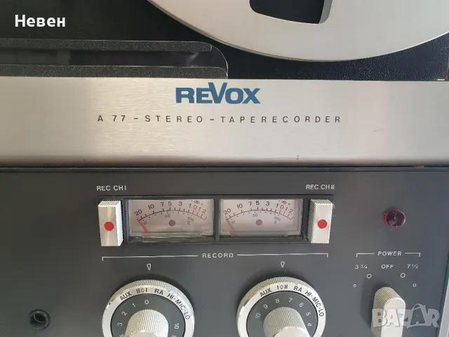 Ролков REVOX A77, снимка 7 - Ресийвъри, усилватели, смесителни пултове - 49958681