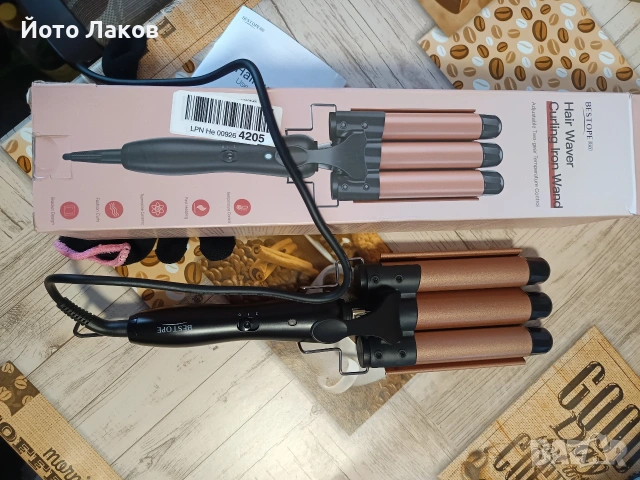 Ретро преса за къдрици 