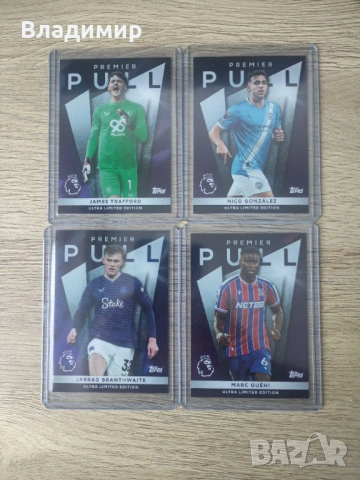 Topps Premier League 25/26 - Premier Pull карти 