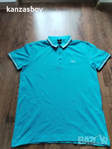 Hugo Boss Men's Paddy Polo Shirt - страхотна мъжка тениска ХЛ, снимка 6 - Тениски - 49609396