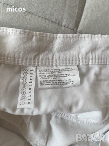 5 лв до 30.07! до 30.07!C&A Yessica,бял еластичен панталон, снимка 3 - Панталони - 41388342