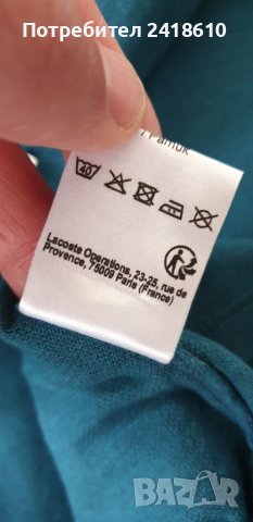 Lacoste Pique Cotton Slim Fit Mens Size 7 - 2XL ОРИГИНАЛ! Мъжка Тениска!, снимка 3 - Тениски - 40681761